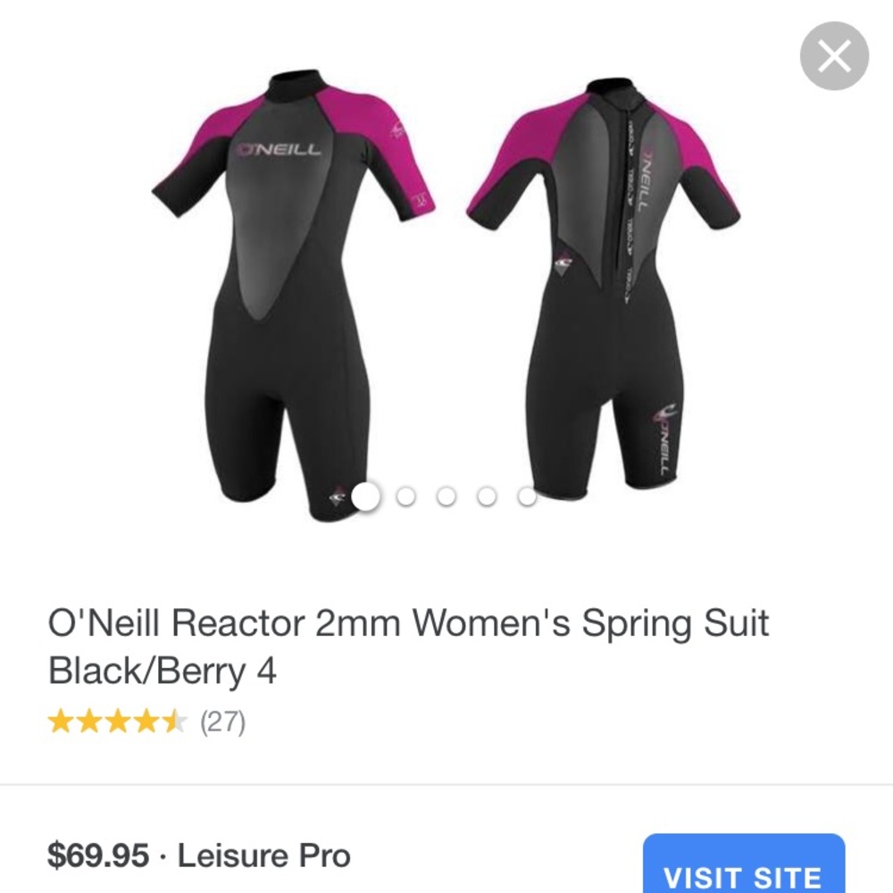 Women’s O’Neill suit